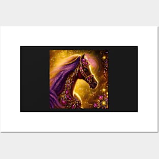 Ethereal Carrousel Horse Posters and Art